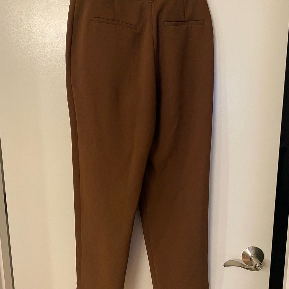 Wilfred Brown Straight Leg Pants - Picture 8 of 9
